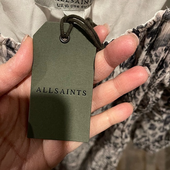 NWT ALL SAINTS Amara Dress - Picture 7 of 7